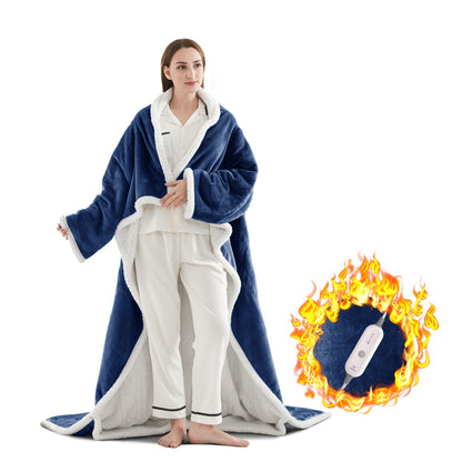 SnugWrap™ — The Wearable Heated Blanket