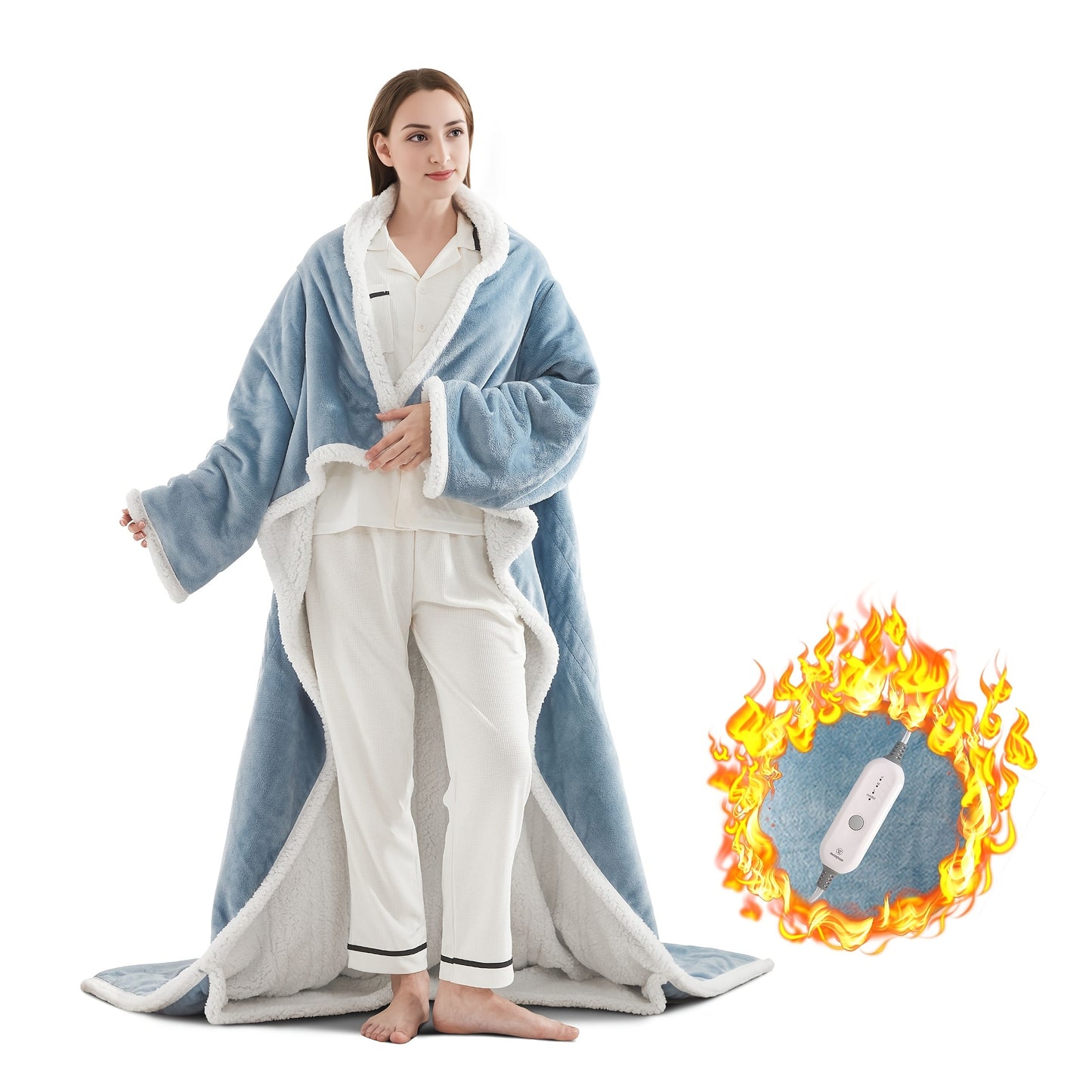 SnugWrap™ — The Wearable Heated Blanket