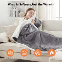 SnugWrap™ — The Wearable Heated Blanket