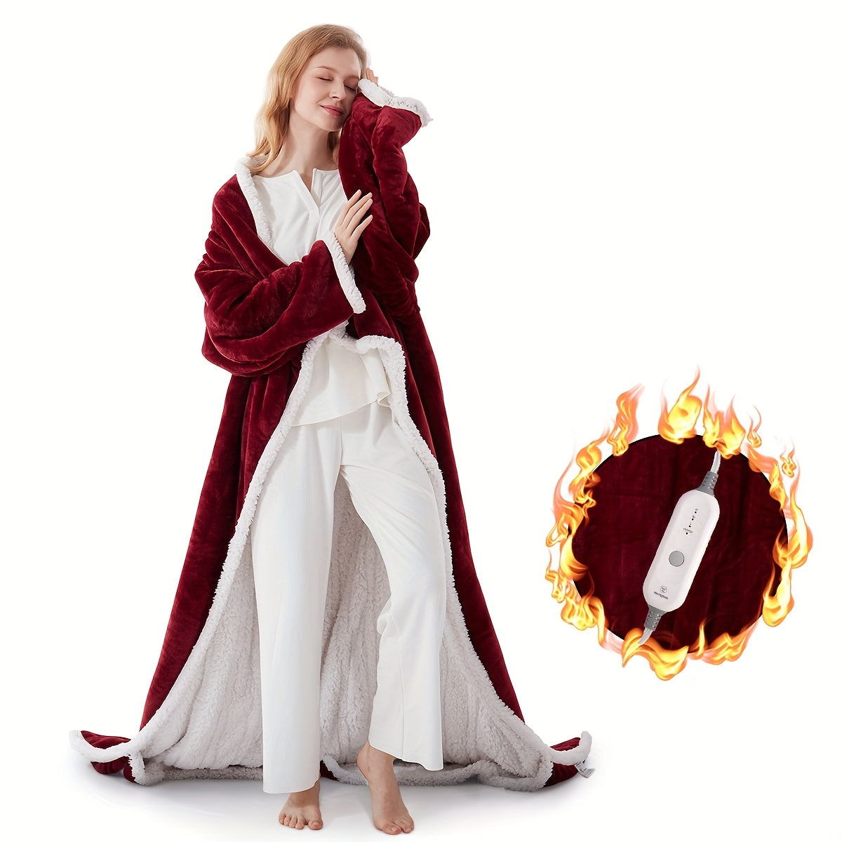 SnugWrap™ — The Wearable Heated Blanket