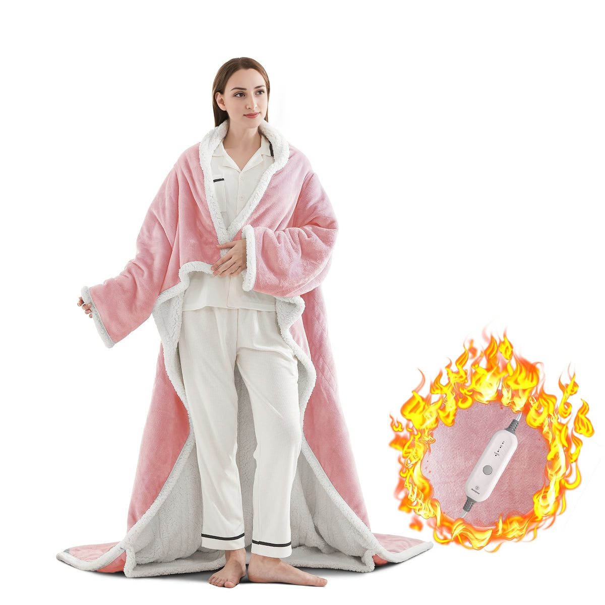 SnugWrap™ — The Wearable Heated Blanket